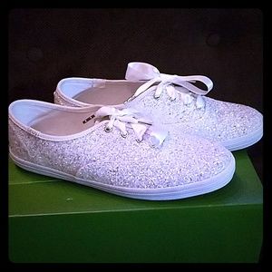 Ked's for Kate Spade New York, glitter sneakers